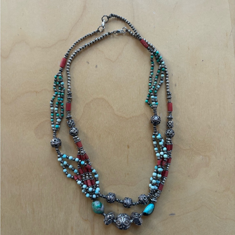Pair of vintage necklaces
